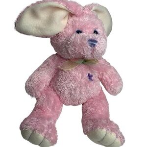 Walmart Vintage 22” Pink Plush Bunny with Cute Floppy Ears